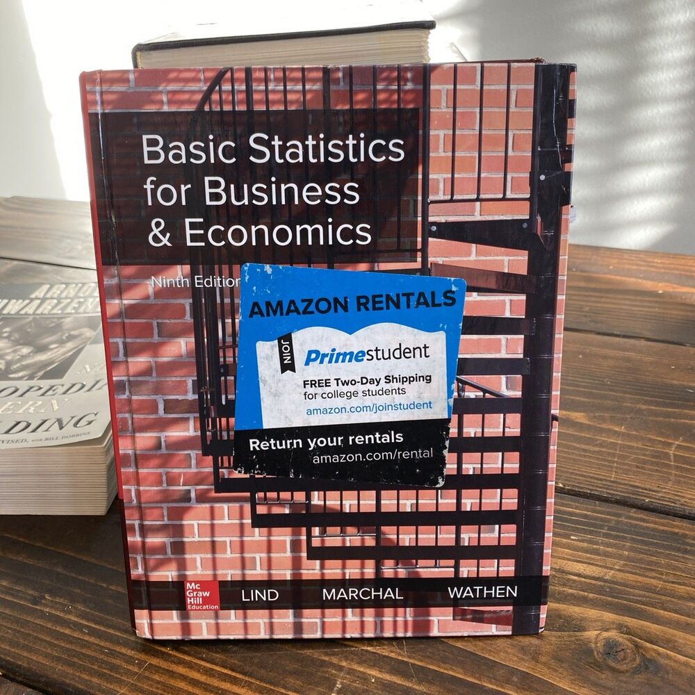 BASIC STATISTICS FOR BUSINESS AND ECONOMICS 9TH EDITION *Good Condition*